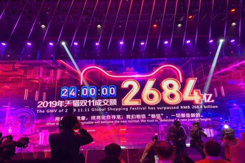 2019天貓銷售額，雙11銷售額